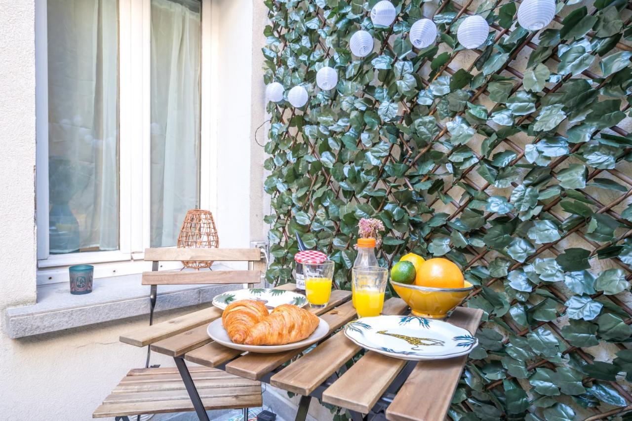 Studio Terrasse Privee 5 Min To Eiffel Tower Parigi Esterno foto